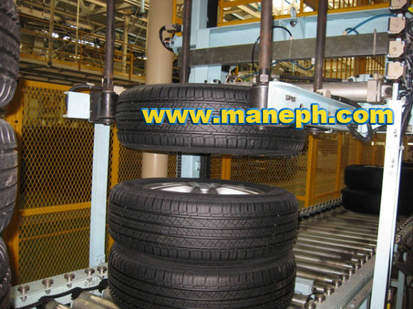 AUTOMATIC TYRE STACKING